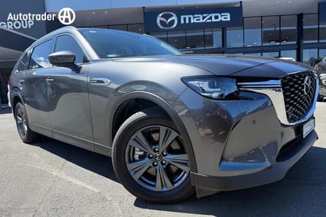 Grey 2026 Mazda CX-80 Wagon G40E Pure
