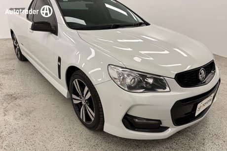 White 2016 Holden UTE Utility Sv6 Black Edition