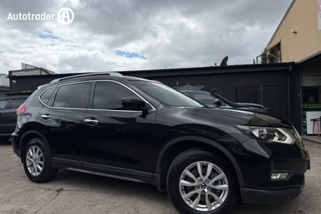Black 2017 Nissan X-Trail Wagon St-L 7 Seat (2Wd)