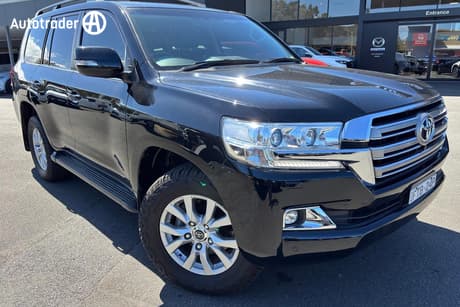 Black 2019 Toyota Landcruiser Wagon Lc200 Vx (4X4)