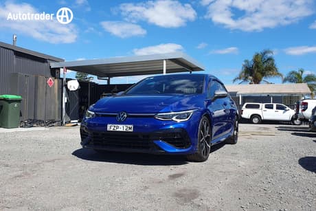 Blue 2023 Volkswagen Golf Hatchback R 4Motion