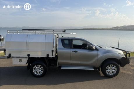 Silver 2018 Mazda BT-50 Freestyle Cab Chassis Xt (4X2)