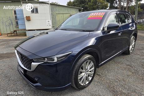Blue 2022 Mazda CX-5 Wagon Akera (Awd)