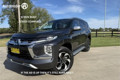 Grey 2024 Mitsubishi Pajero Sport Wagon Gls (4Wd) 7 Seat