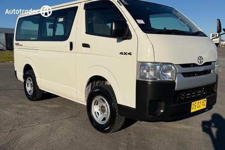White 2017 Toyota HiAce Commercial DX LONG
