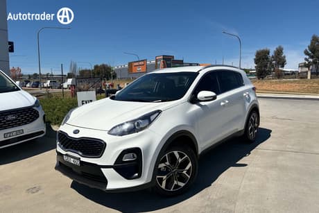 White 2020 Kia Sportage Wagon Sx (Fwd)