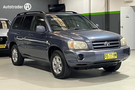 Blue 2007 Toyota Kluger Wagon Cvx (4X4)
