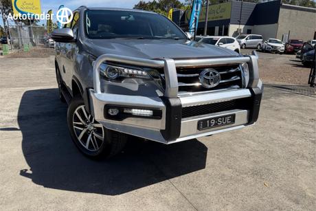Silver 2018 Toyota Fortuner Wagon Crusade