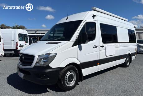 White 2018 Mercedes-Benz Sprinter Van 313Cdi Lwb Hi Roof