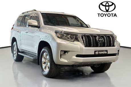 Silver 2022 Toyota Landcruiser Prado Wagon Gxl