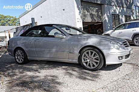 Silver 2006 Mercedes-Benz CLK350 Cabriolet Avantgarde