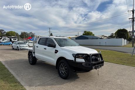White 2021 Ford Ranger Double Cab Chassis Xl 3.2 (4X4)