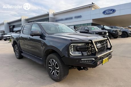 Grey 2023 Ford Ranger Double Cab Pick Up Sport 3.0 (4X4)