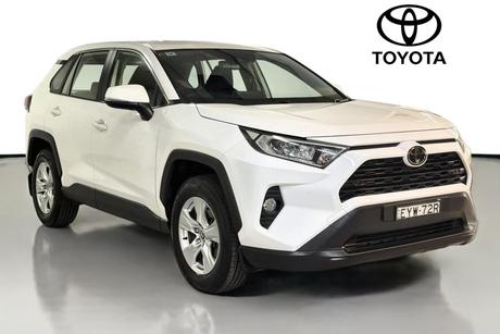 White 2020 Toyota RAV4 Wagon Gx 2Wd (Nav)