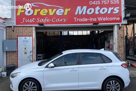 White 2019 Hyundai I30 Hatchback Active