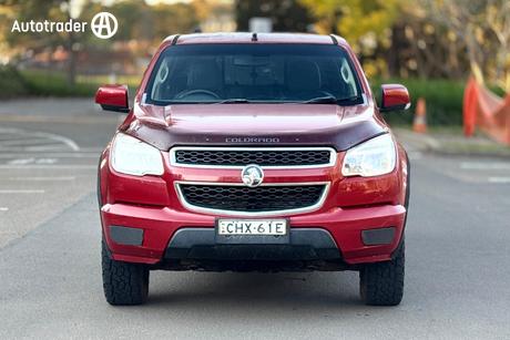 Red 2012 Holden Colorado Crew Cab Pickup Lx (4X4)