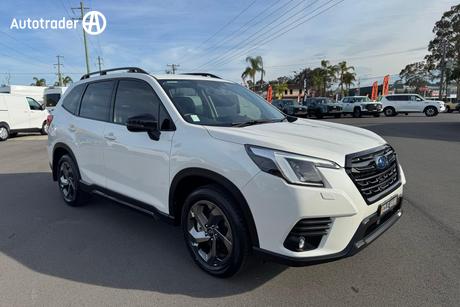 White 2024 Subaru Forester Wagon 2.5I-S (Awd) Sti Sport