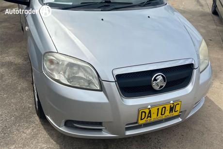 Silver 2010 Holden Barina Sedan