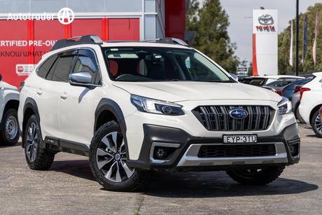 White 2023 Subaru Outback Wagon Awd Touring Xt