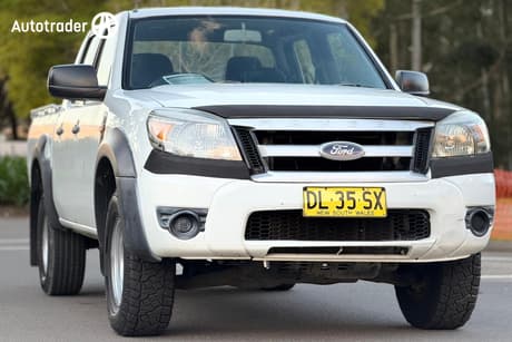 White 2010 Ford Ranger Dual Cab Pick-up Xl (4X2)