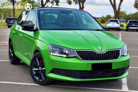Green 2017 Skoda Fabia Hatchback 81 Tsi