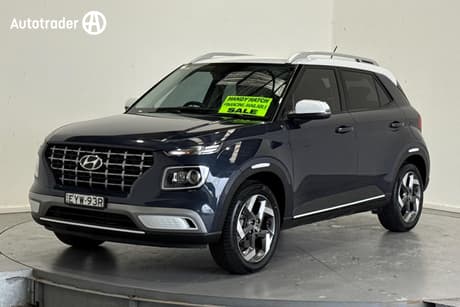 Blue 2023 Hyundai Venue Wagon Active