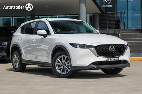 White 2025 Mazda CX-5 Wagon G25 Maxx Sport (Fwd)