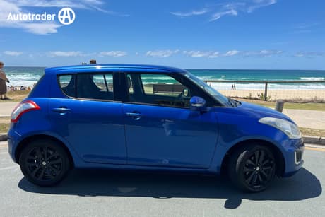 Blue 2015 Suzuki Swift Hatchback Glx Navigator