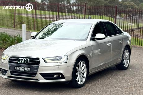 Beige 2014 Audi A4 Sedan 2.0 Tfsi Quattro