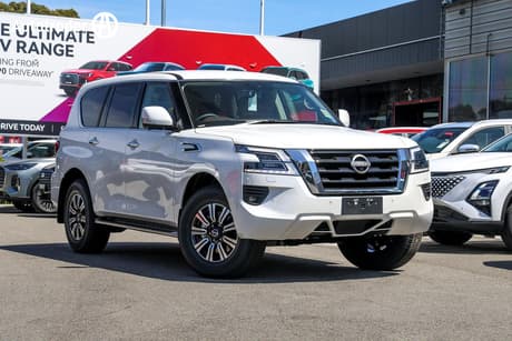 White 2026 Nissan Patrol Wagon Ti (4X4)