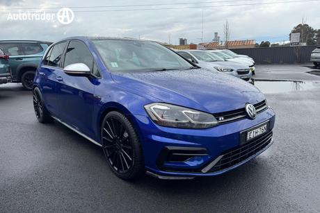 Blue 2019 Volkswagen Golf Hatchback R