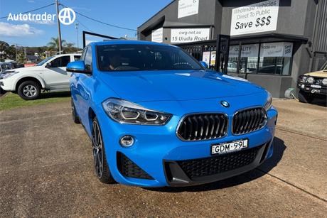 Blue 2019 BMW X2 Wagon Sdrive20I M Sport