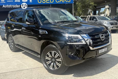 Black 2025 Nissan Patrol Wagon Ti (4X4)