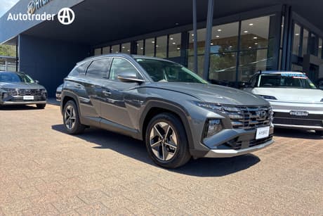 Grey 2026 Hyundai Tucson Wagon Elite Hybrid (Awd)