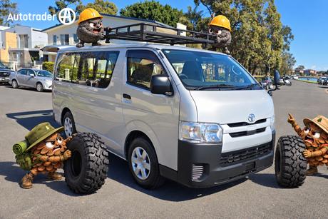 Silver 2018 Toyota HiAce Van Dx