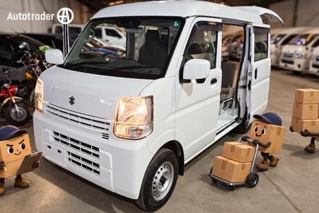 White 2021 Suzuki Every Commercial