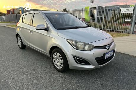 Silver 2012 Hyundai I20 Hatchback Active