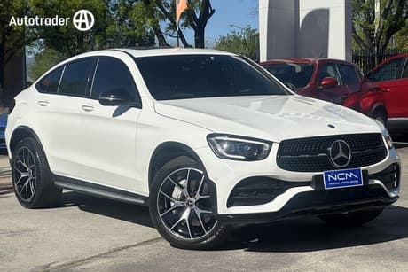 White 2020 Mercedes-Benz GLC300 Coupe 4Matic