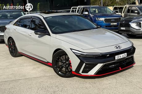 Grey 2025 Hyundai I30 Sedan N Premium