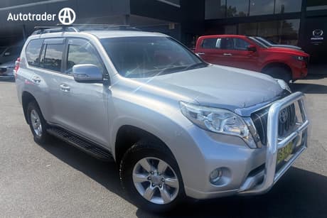 Silver 2016 Toyota Landcruiser Prado Wagon Gxl (4X4)