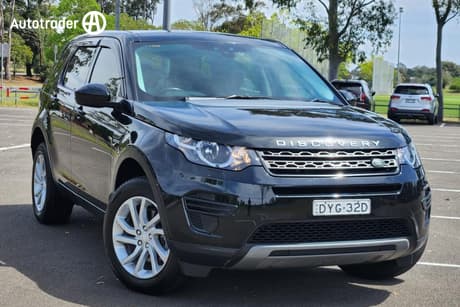 Black 2018 Land Rover Discovery Sport Wagon Td4 (110Kw) Se 5 Seat