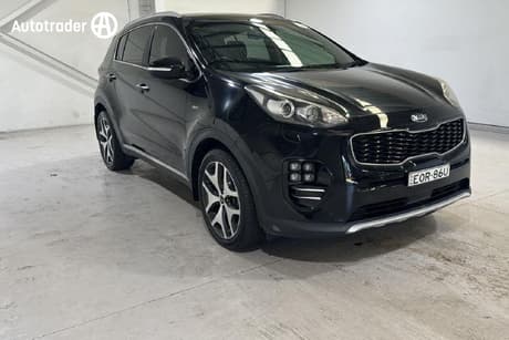 Black 2016 Kia Sportage Wagon Platinum (Awd) (Grey Pack)