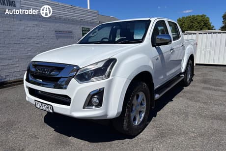 White 2018 Isuzu D-MAX Crew Cab Utility Ls-U Hi-Ride (4X4)