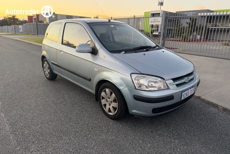 Blue 2005 Hyundai Getz Hatchback Gl