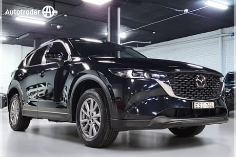 Black 2022 Mazda CX-5 Wagon Maxx (Fwd)