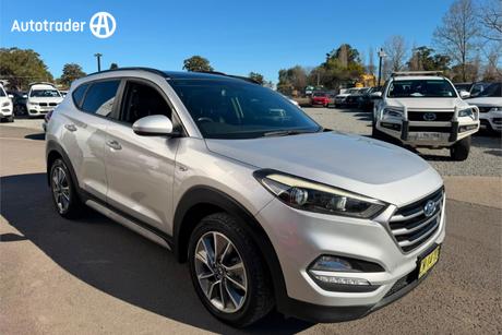 Silver 2018 Hyundai Tucson Wagon Active X (Fwd)