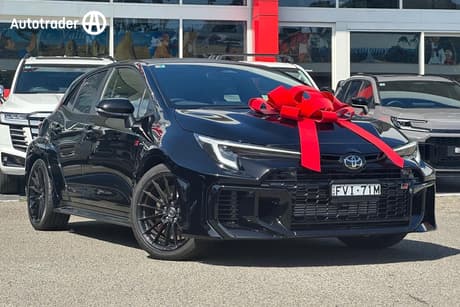 Black 2025 Toyota GR Corolla Hatchback Gts