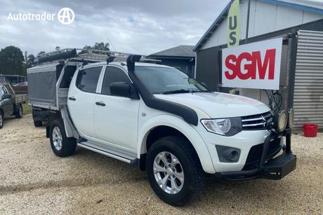 White 2011 Mitsubishi Triton Utility Glx (4X4)