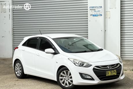 White 2013 Hyundai I30 Hatch ACTIVE