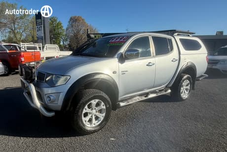 Silver 2010 Mitsubishi Triton Double Cab Utility Glx-R (4X4)